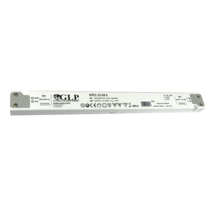GLP Zasilacz LED GTPC‑75‑24‑S 75W 24V DC 3,125A meblowy