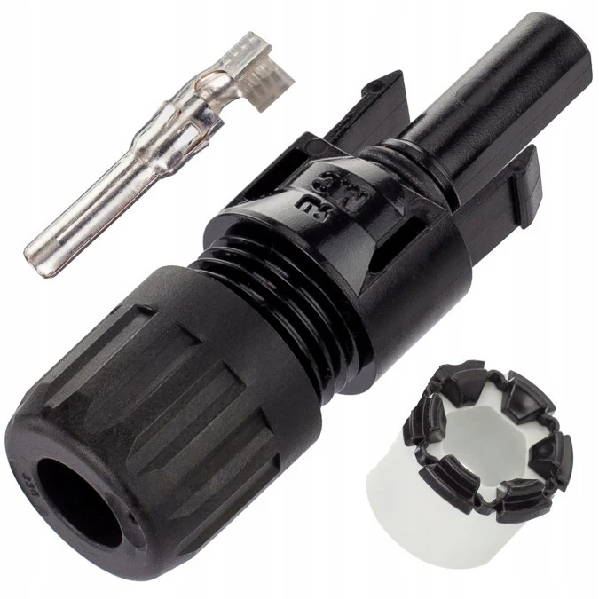 Gniazdo MC4 złącze solarne Konektor na przewód 4‑6mm2 Staubli (Multi‑Contact)