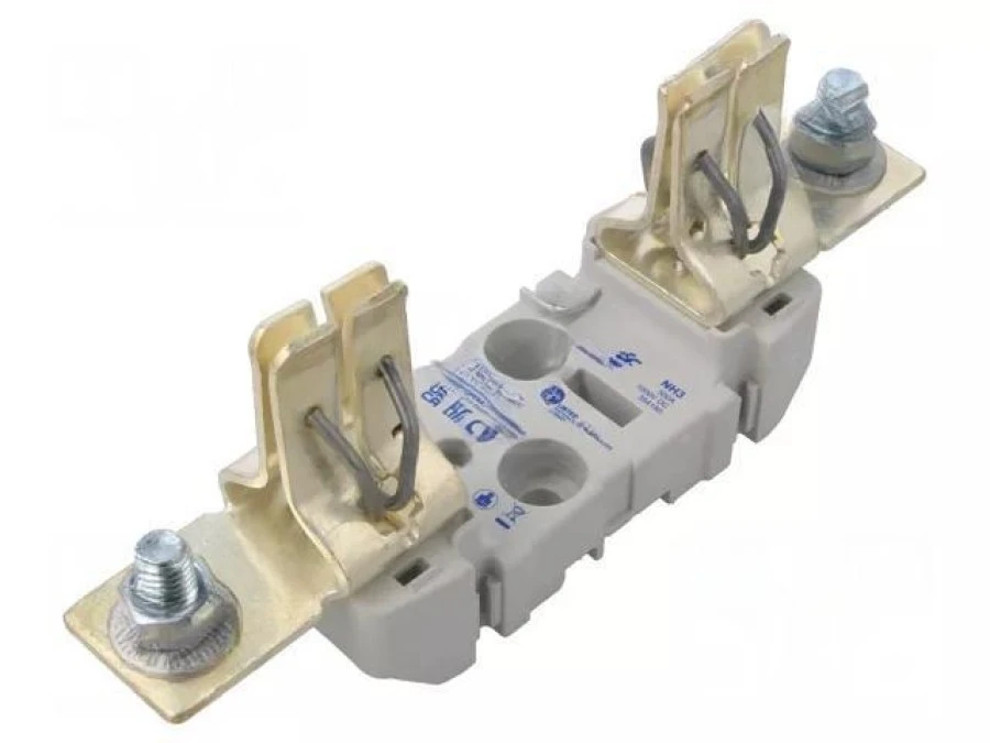 Gniazdo NH3 na szynę DIN 500A Bieguny: 1 1kVDC IP20 ST 354180
