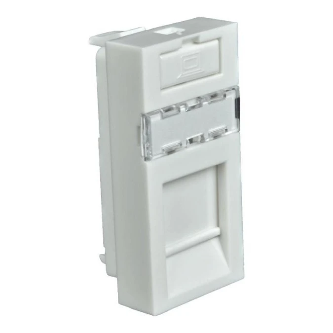 Gniazda modułowe QUADRO KEYSTONE IP20 białe QD 45X22.5‑HOLDER_HB