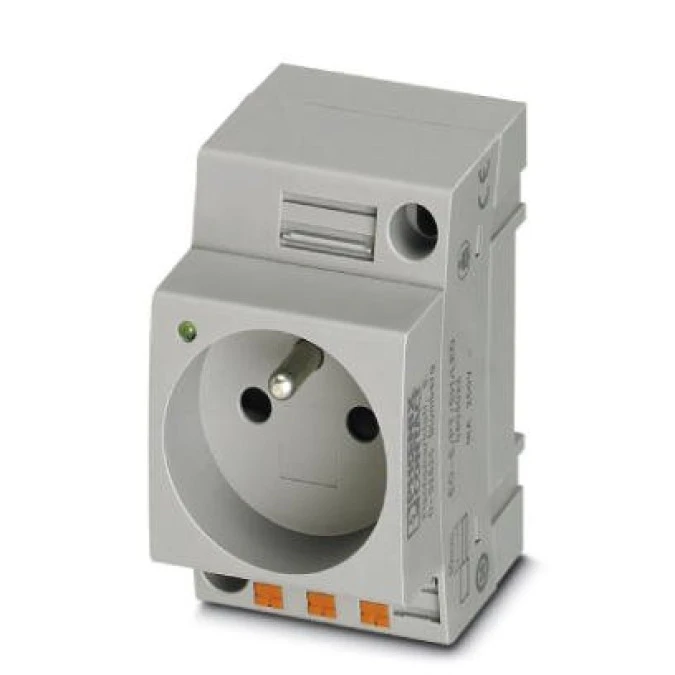 Gniazdo modułowe serwisowe 2P+Z Push‑in LED EO‑E/PT/SH /5szt./