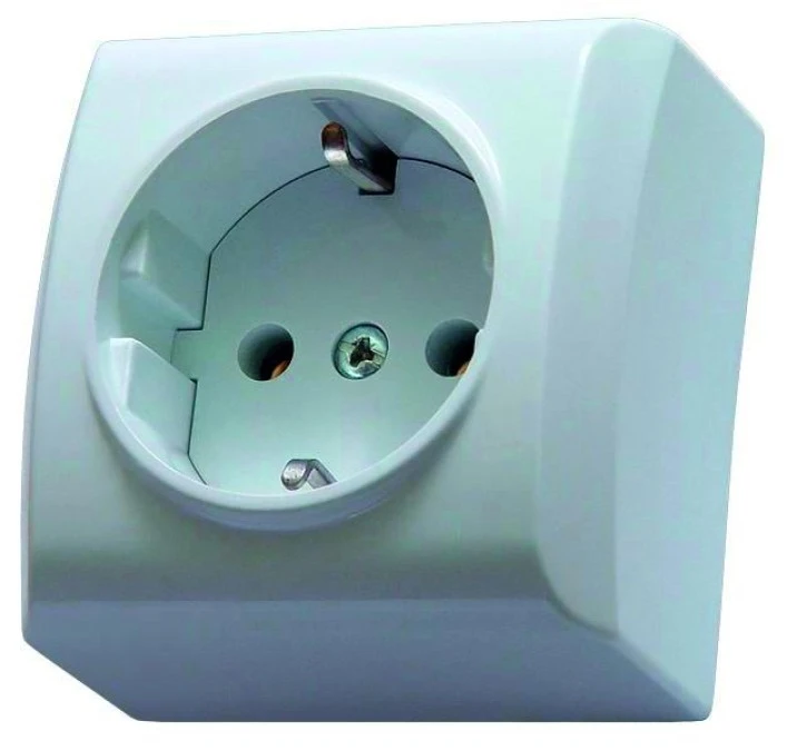 Gniazdko schuko 230V z zestawem montażowym EGN‑1BS/00 001101368