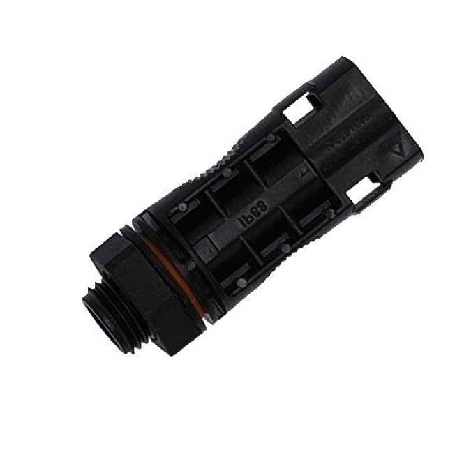 Gniazdo EMPVPCM4N‑EX typu MC4 złącze solarne Konektor do rozdzielnic, panelowe 4‑6mm2