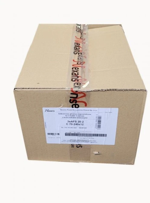 Głowica napowietrzna 3xAFS20‑2 C70‑240×12, zestaw na 3 żyły