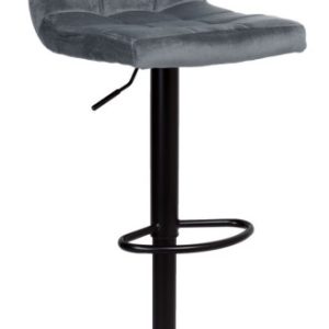 Hoker barowy Arako Black grafitowe Velvet 350565 Hoker barowy Arako Black grafitowe Velvet 350565