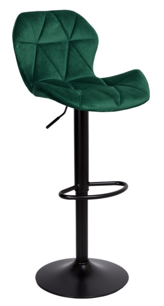 Hoker barowy Gordon Black ciemnozielony Velvet 335057