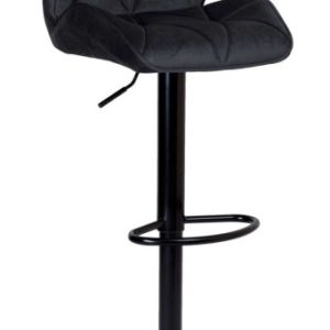 Hoker barowy Grappo Black czarny Velvet 335077 Hoker barowy Grappo Black czarny Velvet 335077