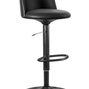 Hoker barowy Noho czarny eko-skóra 847277 Hoker barowy Noho czarny eko-skóra 847277