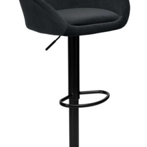 Hoker barowy Paterson czarny Velvet 350589 Hoker barowy Paterson czarny Velvet 350589