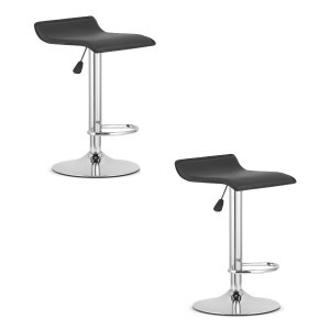 Hoker FORT – ekoskóra czarny / baza chrom x 2 335072 Hoker FORT – ekoskóra czarny / baza chrom x 2 335072
