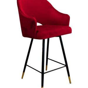 Hoker krzesło barowe Velvet cz 120442 Hoker krzesło barowe Velvet cz 120442