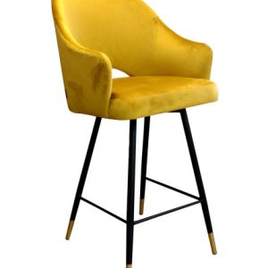 Hoker krzesło barowe Velvet cz 120485 Hoker krzesło barowe Velvet cz 120485