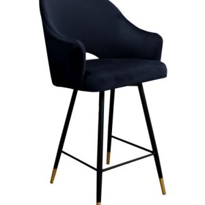 Hoker krzesło barowe Velvet cz 120497 Hoker krzesło barowe Velvet cz 120497