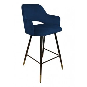 Hoker niski NAPO VELVET GOLD granatowy 864753 Hoker niski NAPO VELVET GOLD granatowy 864753