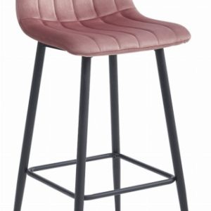 Hoker POZZA – aksamit ciemny róż / nogi czarne x 1 205346 Hoker POZZA – aksamit ciemny róż / nogi czarne x 1 205346