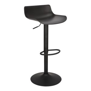 HOKER stołek barowy REGULOWANY Bar One Simplet czarny matowy 100394