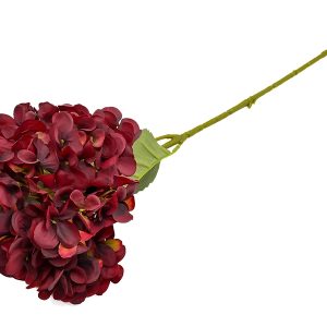 Hortensja gałązka 60 cm czerwona 325910 Hortensja gałązka 60 cm czerwona 325910