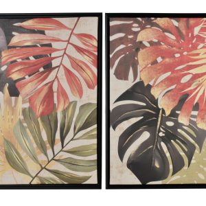 INGA Komplet 2 obrazów 40x50cm Dżungla kolorowa 969966 INGA Komplet 2 obrazów 40x50cm Dżungla kolorowa 969966