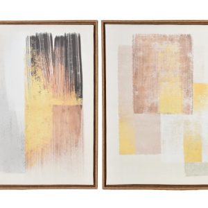 INGA Komplet 2 obrazów 40x50cm modern beżowy 969967 INGA Komplet 2 obrazów 40x50cm modern beżowy 969967