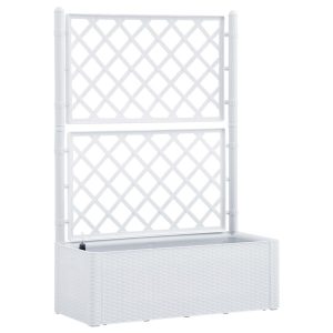 Inspekt Biały 100 x 43 x 142 cm Z tworzywa sztucznego vidaXL 564261 Inspekt Biały 100 x 43 x 142 cm Z tworzywa sztucznego vidaXL 564261