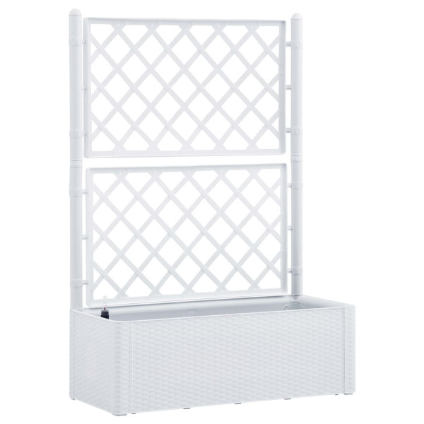 Inspekt Biały 100 x 43 x 142 cm Z tworzywa sztucznego vidaXL 564261