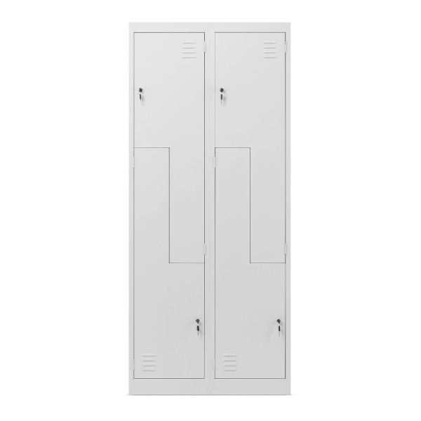 Jan Nowak Socjalna BHP szafa metalowa na odzież 185x80x45 cm 657168