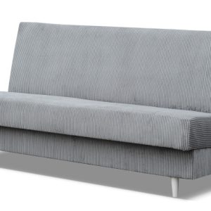 Jasnoszara tapicerowana wersalka rozkładana – Sarero 382247