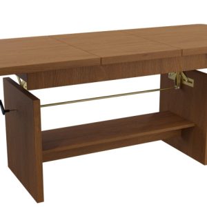 Jesion Jasny Ławostół 2 w 1 Rozkładany 116-156 cm 135427 Jesion Jasny Ławostół 2 w 1 Rozkładany 116-156 cm 135427