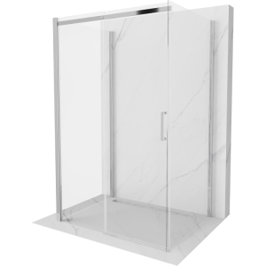 Kabina prysznicowa 3-ścienna rozsuwana Mexen Omega 100×140 transparent 496618 Kabina prysznicowa 3-ścienna rozsuwana Mexen Omega 100×140 transparent 496618