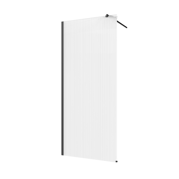 Kabina prysznicowa Invena Walk-In II ryflowana, 200 x 80 cm 340176