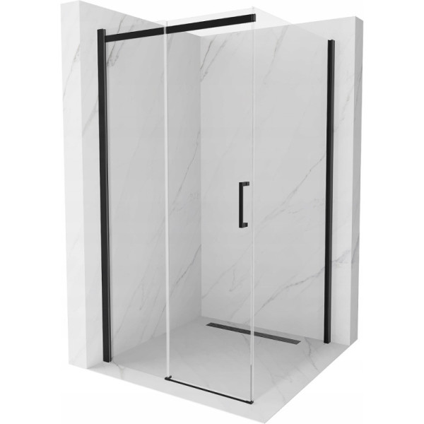 Kabina prysznicowa rozsuwana Mexen Omega 100x100 transparent 495748