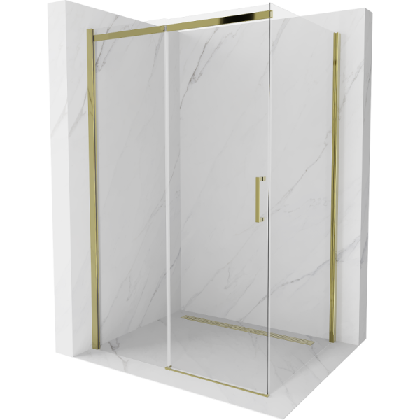 Kabina prysznicowa rozsuwana Mexen Omega 100x130 transparent 496239