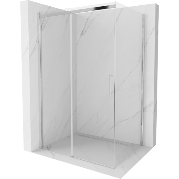 Kabina prysznicowa rozsuwana Mexen Omega 80x120 transparent 494935