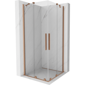 Kabina prysznicowa rozsuwana Mexen Velar 100×100 transparent 496405