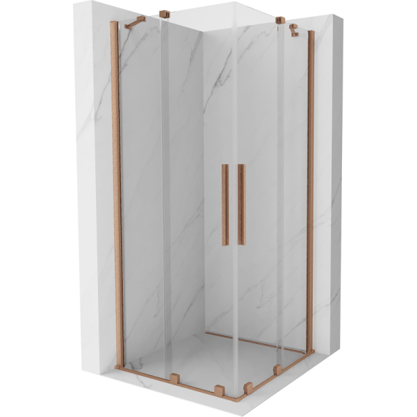 Kabina prysznicowa rozsuwana Mexen Velar 100x100 transparent 496405