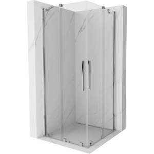 Kabina prysznicowa rozsuwana Mexen Velar 100×100 transparent 496452