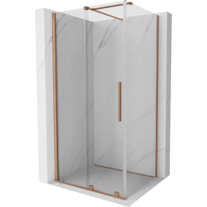 Kabina prysznicowa rozsuwana Mexen Velar 100×120 transparent 495645