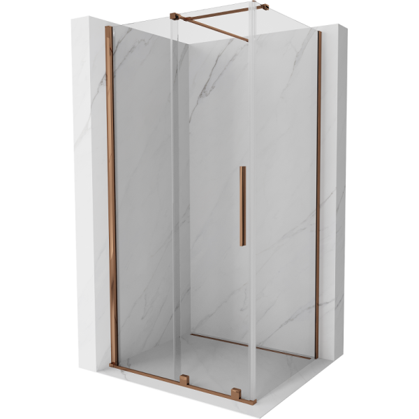 Kabina prysznicowa rozsuwana Mexen Velar 75x90 transparent 495896