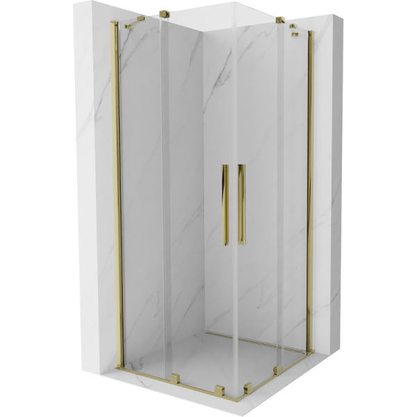 Kabina prysznicowa rozsuwana Mexen Velar 80x80 transparent 495940