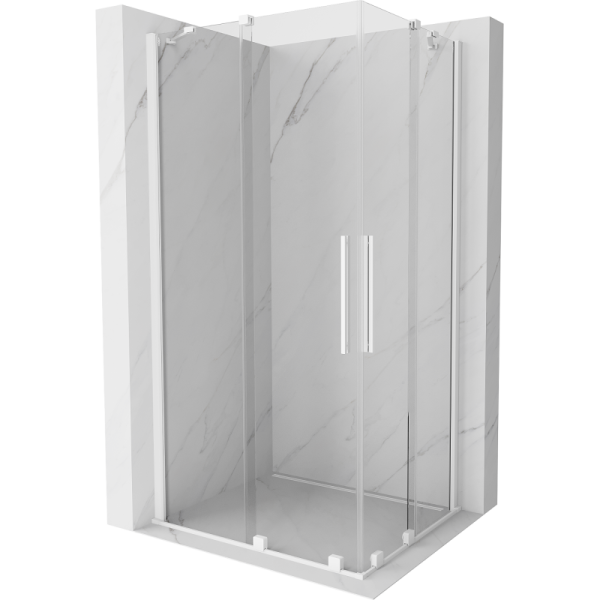 Kabina prysznicowa rozsuwana Mexen Velar 80x90 transparent 496454