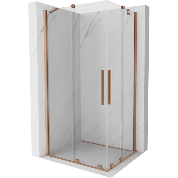Kabina prysznicowa rozsuwana Mexen Velar 80x90 transparent 496391