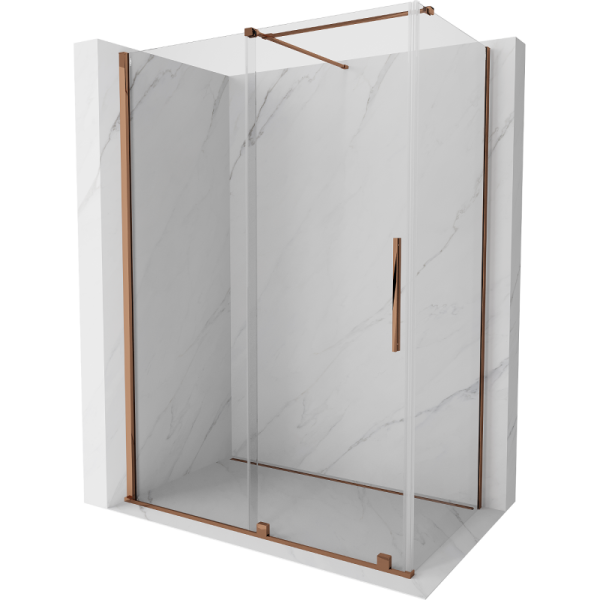 Kabina prysznicowa rozsuwana Mexen Velar 85x140 transparent 496679