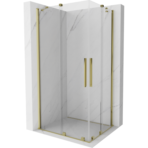 Kabina prysznicowa rozsuwana Mexen Velar 90x100 transparent 496525
