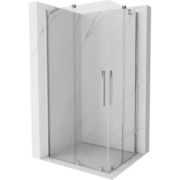 Kabina prysznicowa rozsuwana Mexen Velar 90x100 transparent 495333