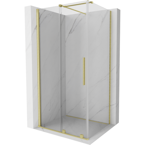Kabina prysznicowa rozsuwana Mexen Velar 90x130 transparent 496224