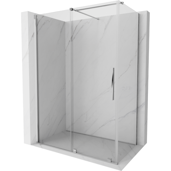 Kabina prysznicowa rozsuwana Mexen Velar 90x150 transparent 494835