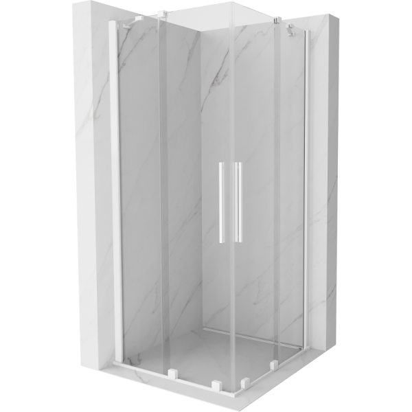 Kabina prysznicowa rozsuwana Mexen Velar 90x90 transparent 494897