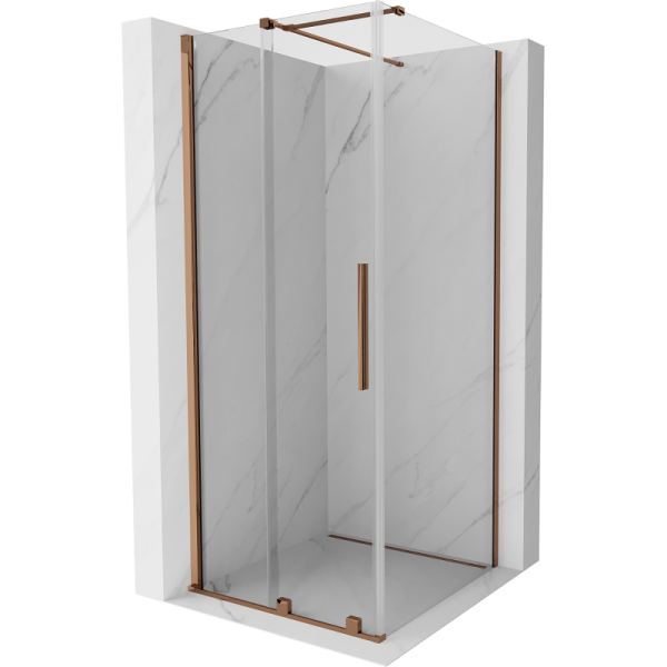 Kabina prysznicowa rozsuwana Mexen Velar 90x90 transparent 496081