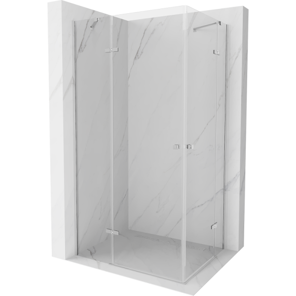 Kabina prysznicowa uchylna Mexen Roma 70x100 transparent 496790