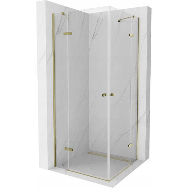 Kabina prysznicowa uchylna Mexen Roma 80x80 transparent 495557